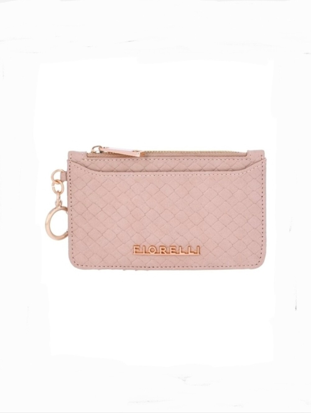 Fiorelli Women's Natalie Zip Top Card Case Wallet In Affogat NWT